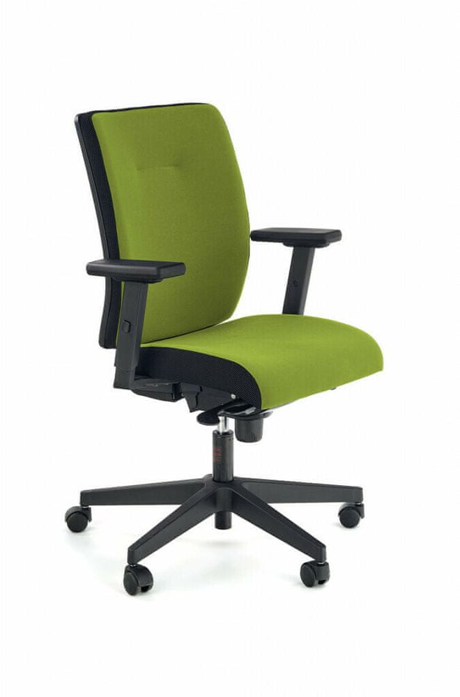Halmar Kancelárska stolička POP, čierna / zelená